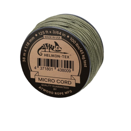 Linka Micro Cord (125ft)  - Helikon - Olive Drab