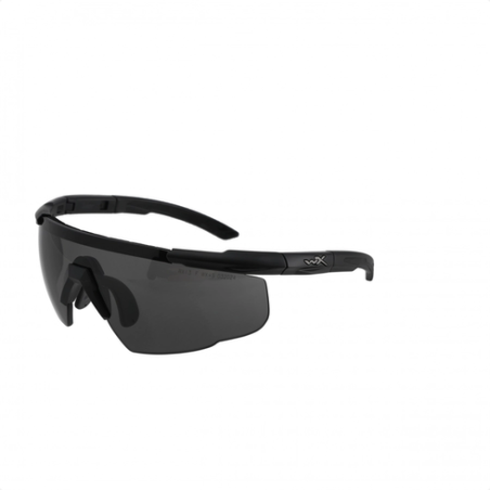 Okulary taktyczne Wiley X Saber Advanced 302 grey, czarne oprawki