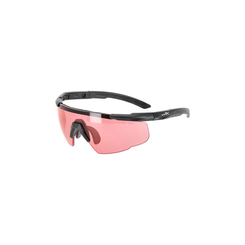 Okulary taktyczne Wiley X Saber Advanced 309 grey / rust / vermilion, czarne oprawki