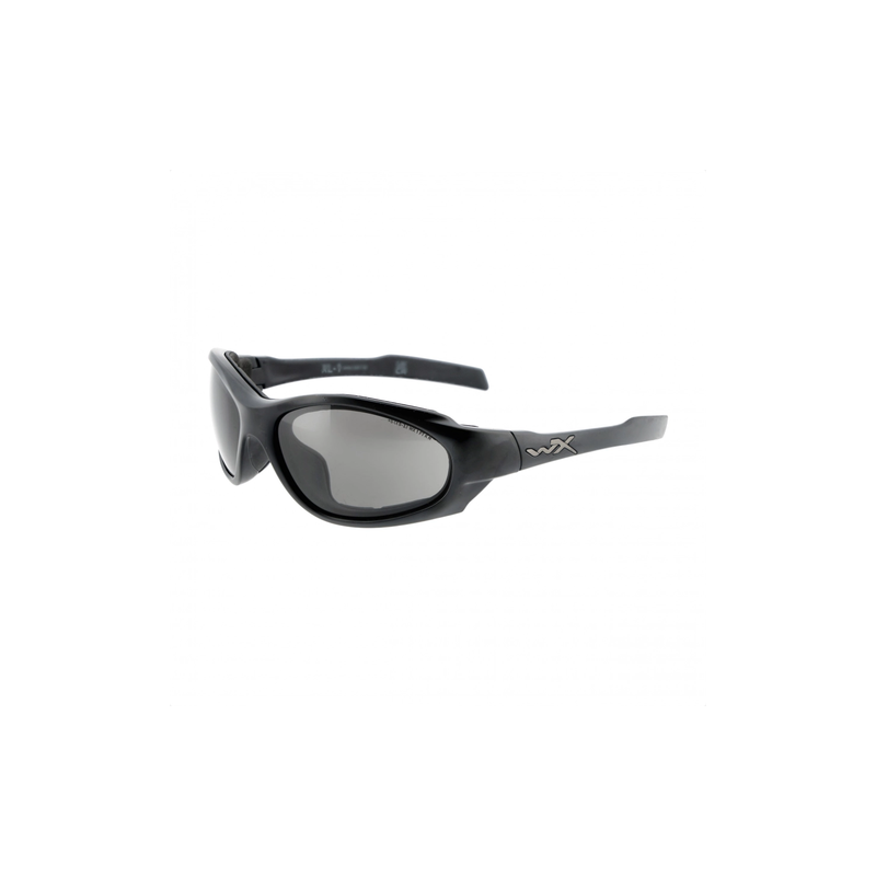 Okulary taktyczne Wiley X XL-1 Advanced Comm 2.5 grey / clear, czarne oprawki