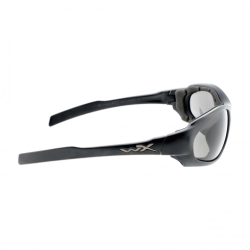 Okulary taktyczne Wiley X XL-1 Advanced Comm 2.5 grey / clear, czarne oprawki
