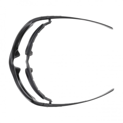 Okulary taktyczne Wiley X XL-1 Advanced Comm 2.5 grey / clear, czarne oprawki