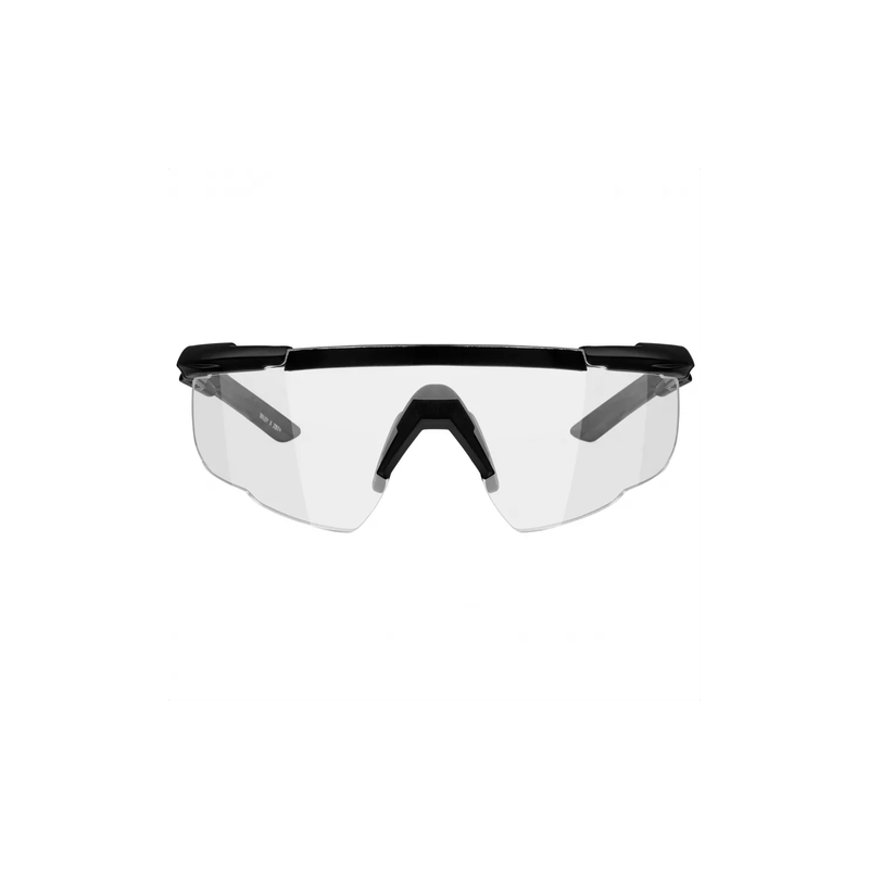 Okulary taktyczne Wiley X Saber Advanced 303 clear, czarne oprawki
