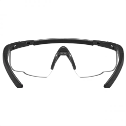 Okulary taktyczne Wiley X Saber Advanced 303 clear, czarne oprawki