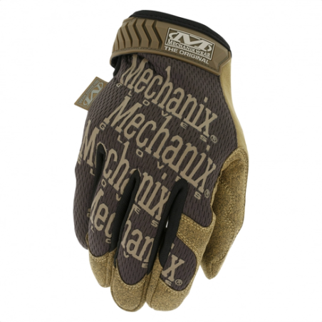 Rękawice Mechanix Wear The Original brązowe