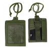 Etui na Dokumenty DUC Pokrowiec na Identyfikator Dowód Rzep Black Olive