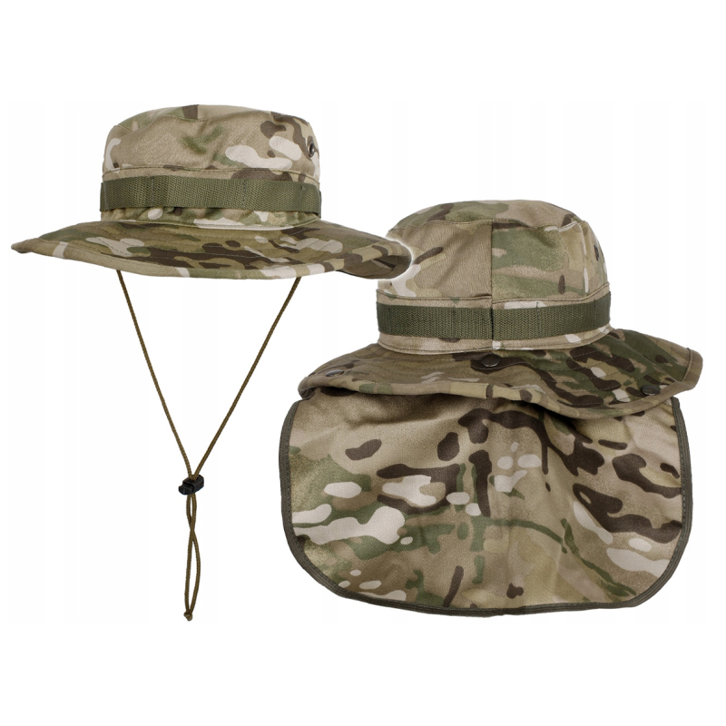 Polski kapelusz Wojskowy DOMINATOR BOONIE z nakarczkiem MORO AT-CAMO