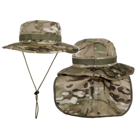 Polski kapelusz Wojskowy DOMINATOR BOONIE z nakarczkiem MORO AT-CAMO