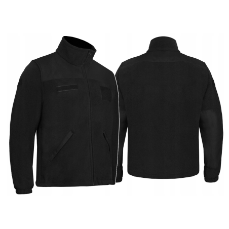 POLAR WOJSKOWY BLUZA GRUBA CZARNA DOMINATOR