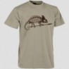 T-Shirt (szkielet kameleona) - Bawełna - Beżowy