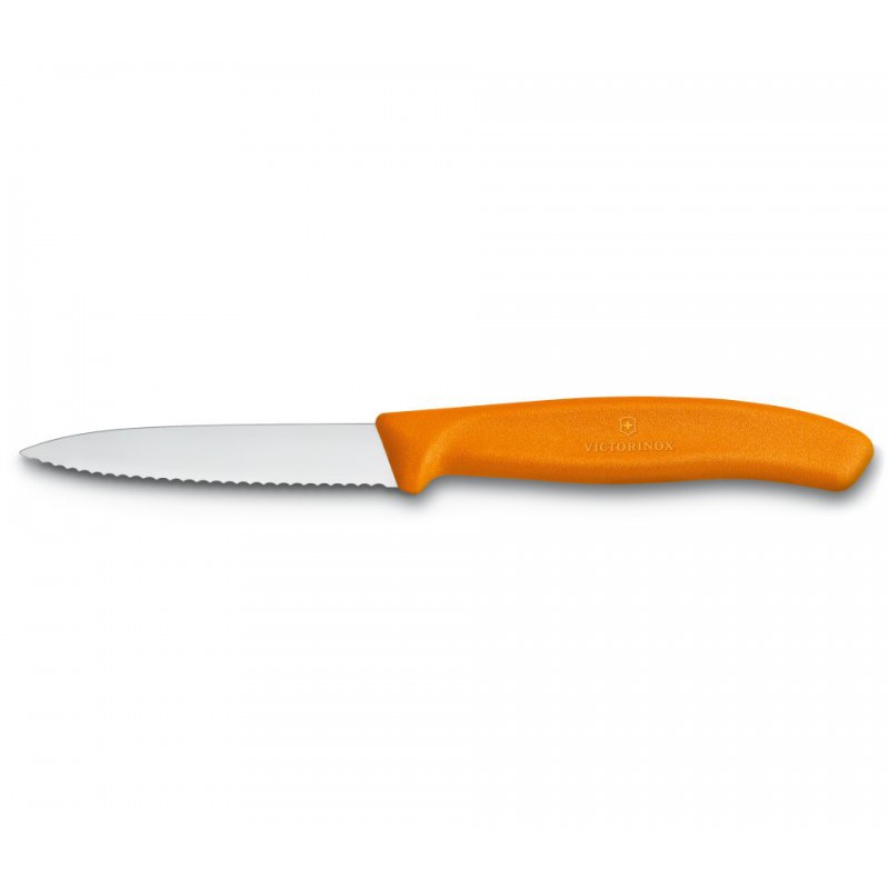 Nóż Victorinox do warzyw i owoców SWISSCLASSIC - Pomarańczowy (6.7636.L119)