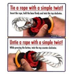 What Knot - Przyrząd do wiązania lin - węzeł