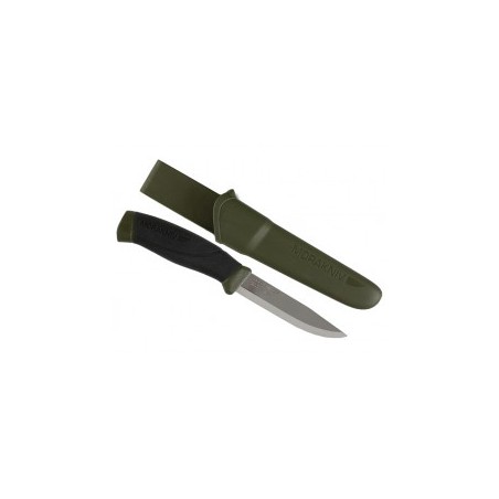 Mora Companion MG Stainless Steel - Olive Green
