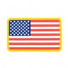 Naszywka haftowana Etykieta Emblemat FLAGA USA