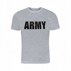 T-shirt TigerWood ARMY szara