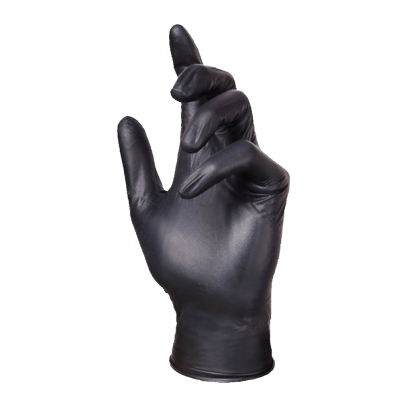 Rękawice rękawiczki nitrylowe Ebony Nitril 100 sztuk