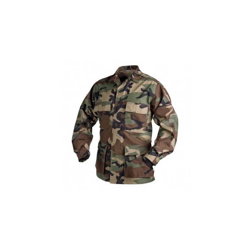 Bluza BDU (Battle Dress Uniform) Cotton Ripstop - Texar - PL Woodland