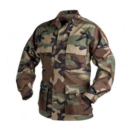 Bluza BDU (Battle Dress Uniform) Cotton Ripstop - Texar - PL Woodland